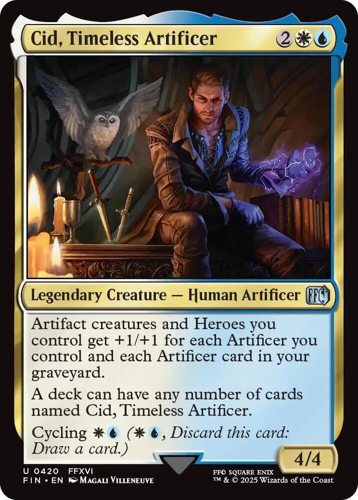 Cid, Timeless Artificer - 420 - uncommon