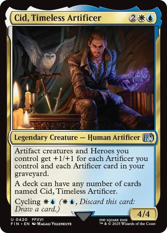 Cid, Timeless Artificer - 420 - uncommon