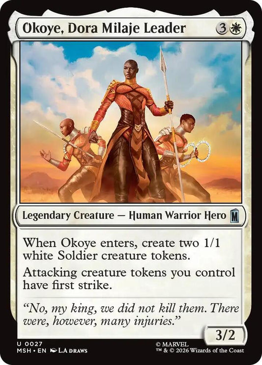 Okoye, Dora Milaje Leader - 27 - uncommon