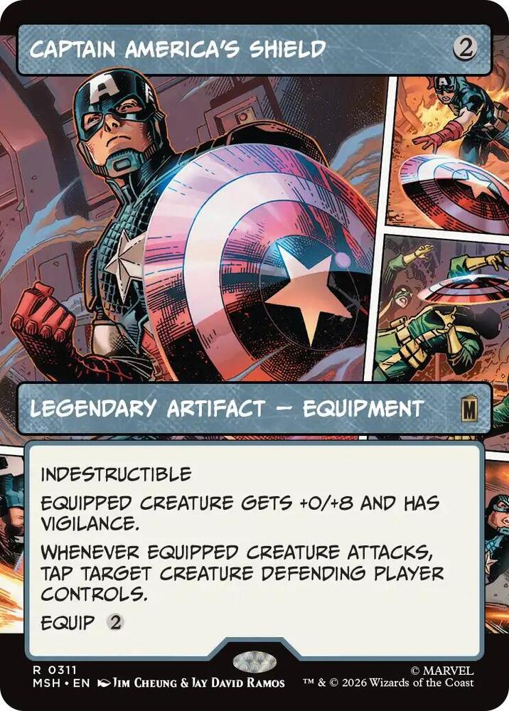 Captain America's Shield - 311 - rare