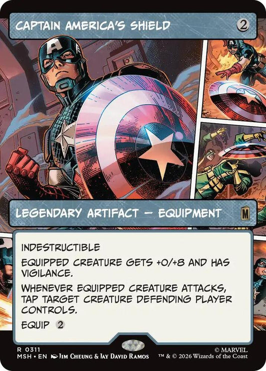 Captain America's Shield - 311 - rare