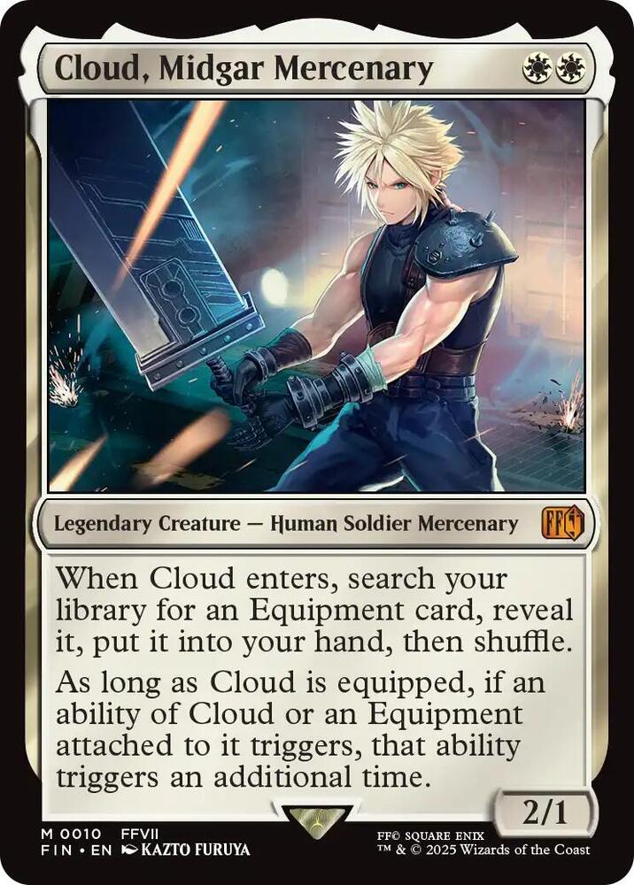 Cloud, Midgar Mercenary - 10 - mythic