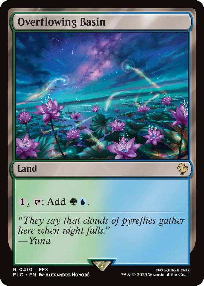 Overflowing Basin - 410 - rare