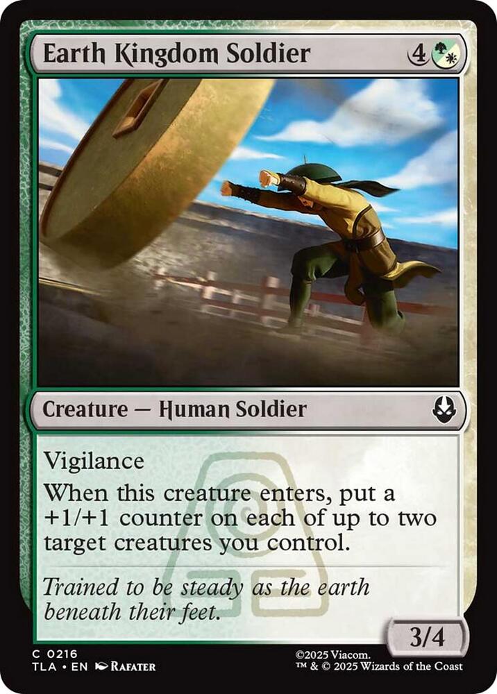 Earth Kingdom Soldier - 216 - common