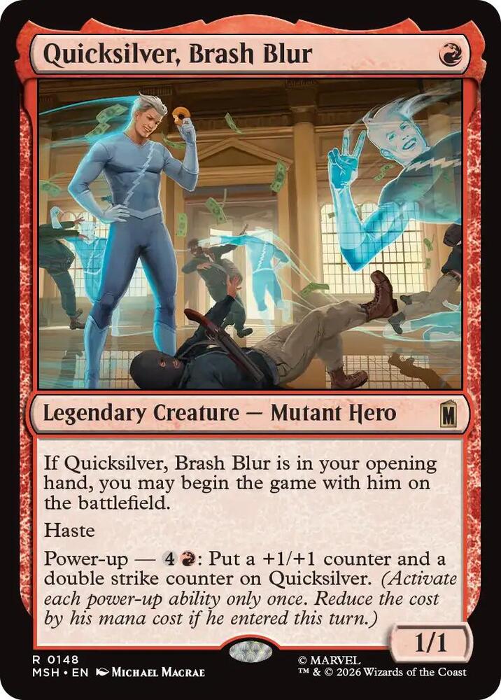 Quicksilver, Brash Blur - 148 - rare