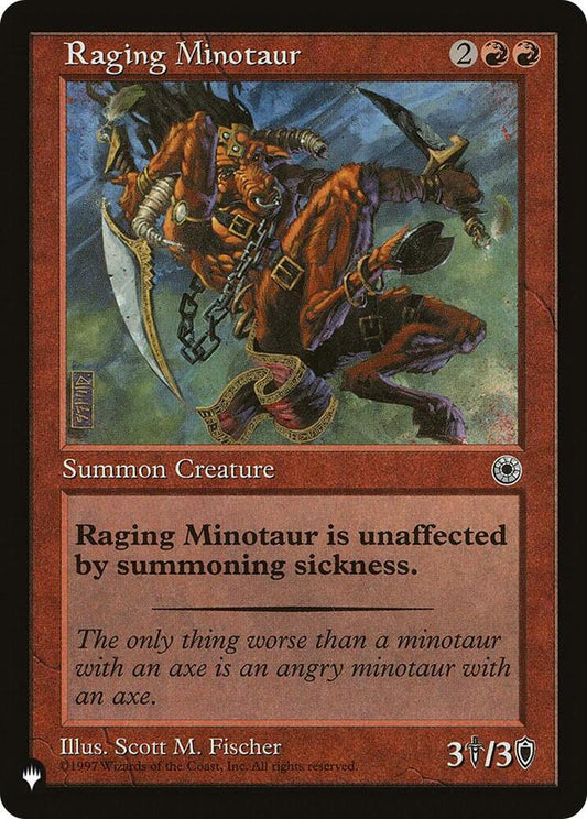 Raging Minotaur - POR-146 - common