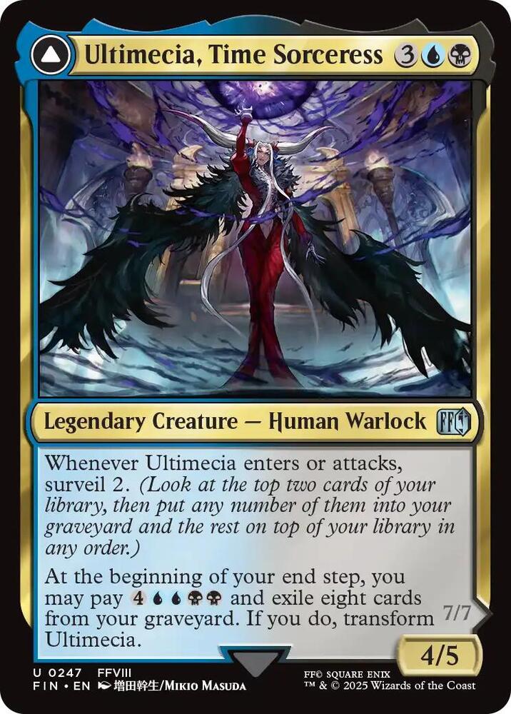 Ultimecia, Time Sorceress // Ultimecia, Omnipotent - 247 - uncommon