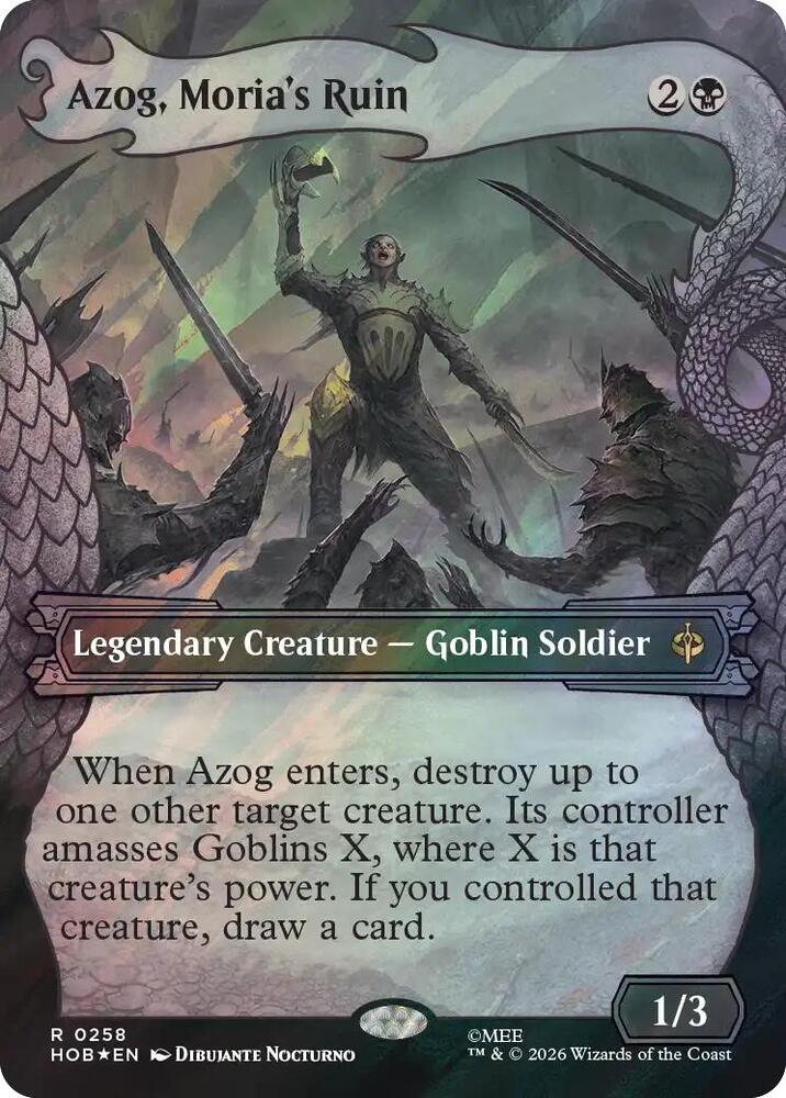 Azog, Moria's Ruin - 258 - rare