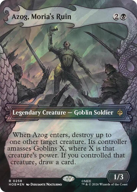 Azog, Moria's Ruin - 258 - rare