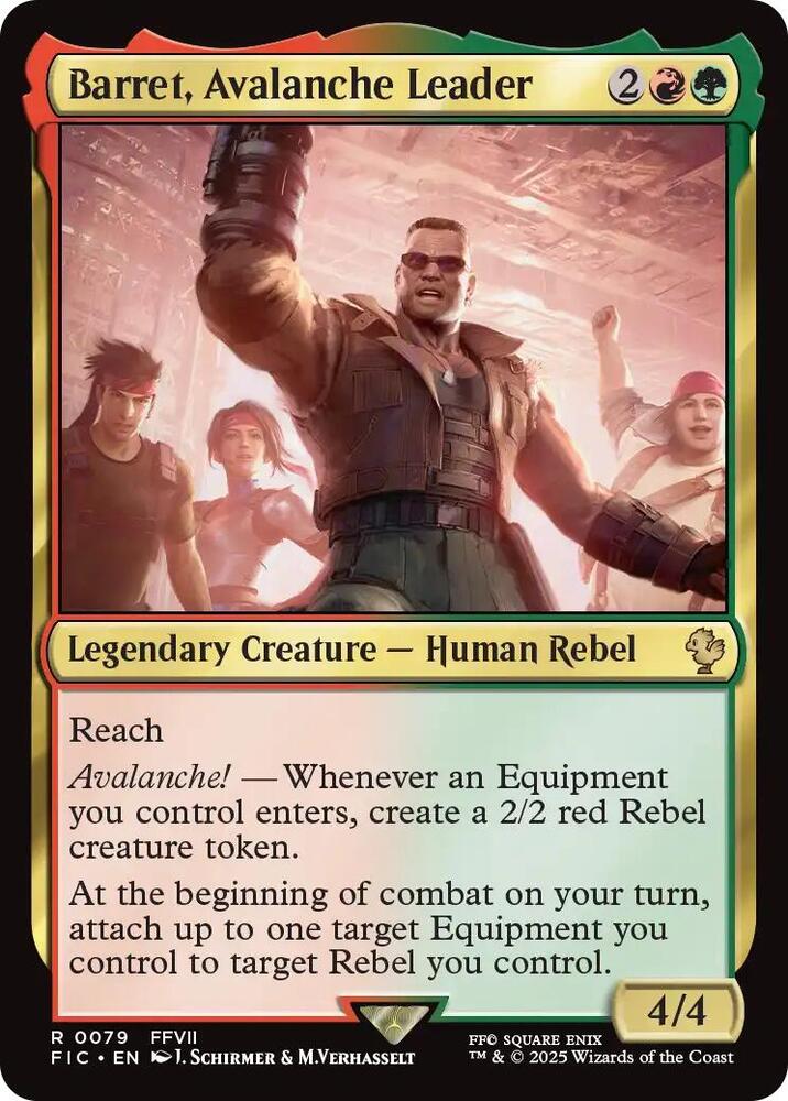 Barret, Avalanche Leader - 79 - rare