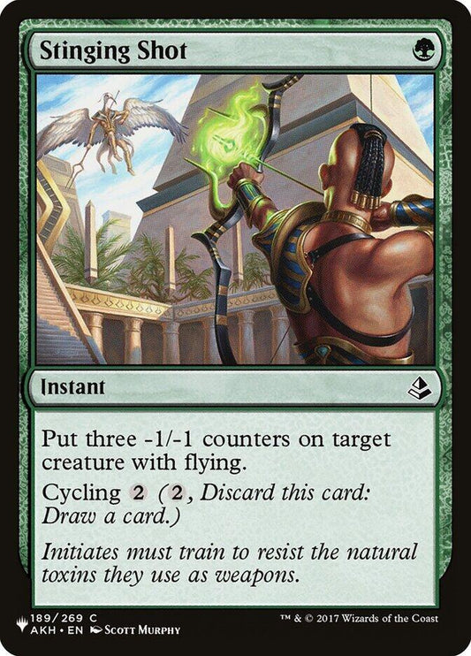 Stinging Shot - AKH-189 - common