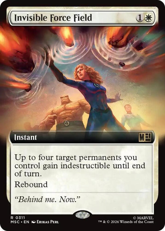 Invisible Force Field - 311 - rare