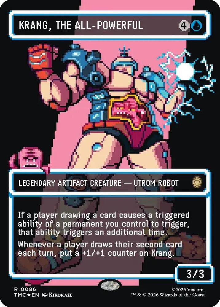 Krang, the All-Powerful - 86 - rare