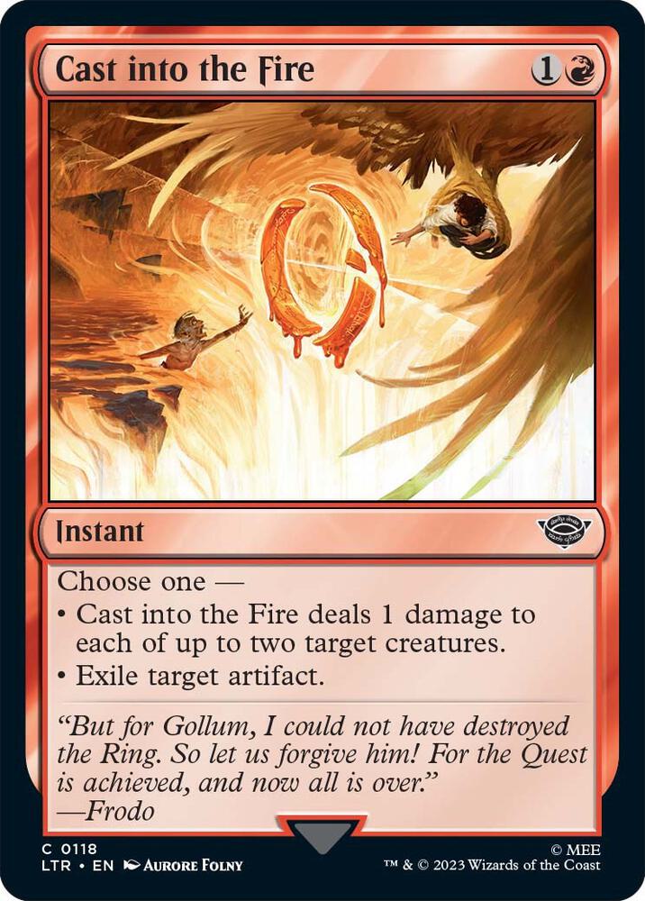 Cast into the Fire - 118 - common