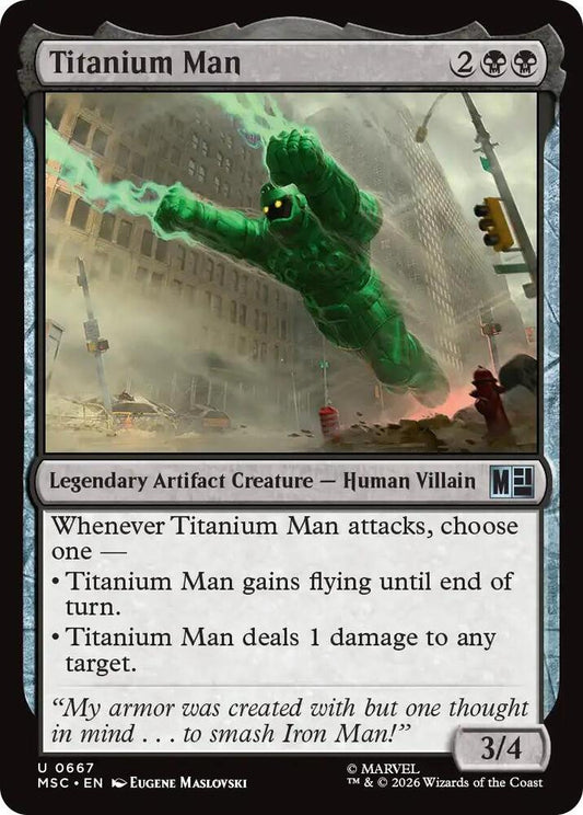 Titanium Man - 667 - uncommon