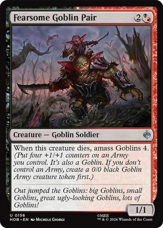 Fearsome Goblin Pair - 156 - uncommon