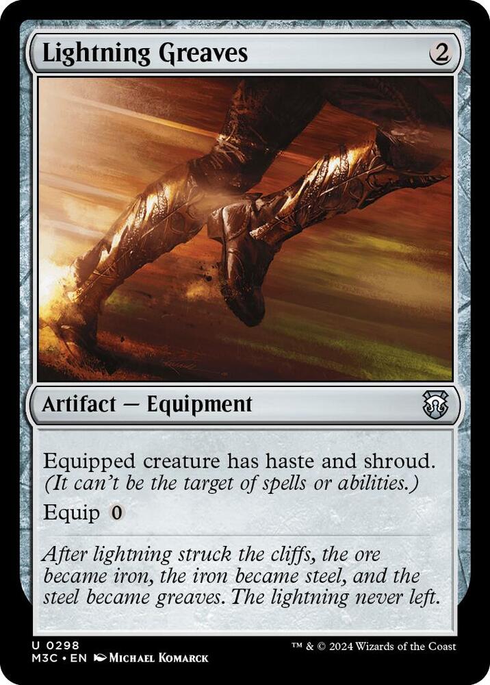 Lightning Greaves - 298 - uncommon