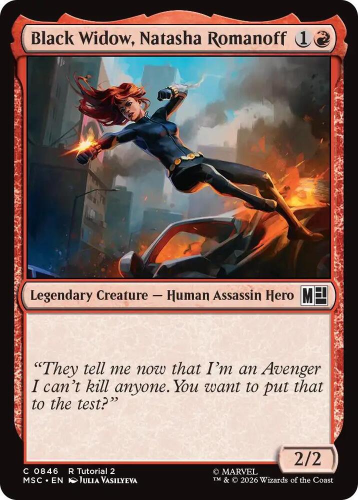 Black Widow, Natasha Romanoff - 846 - common