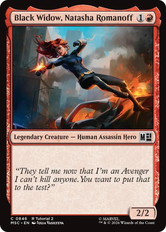 Black Widow, Natasha Romanoff - 846 - common