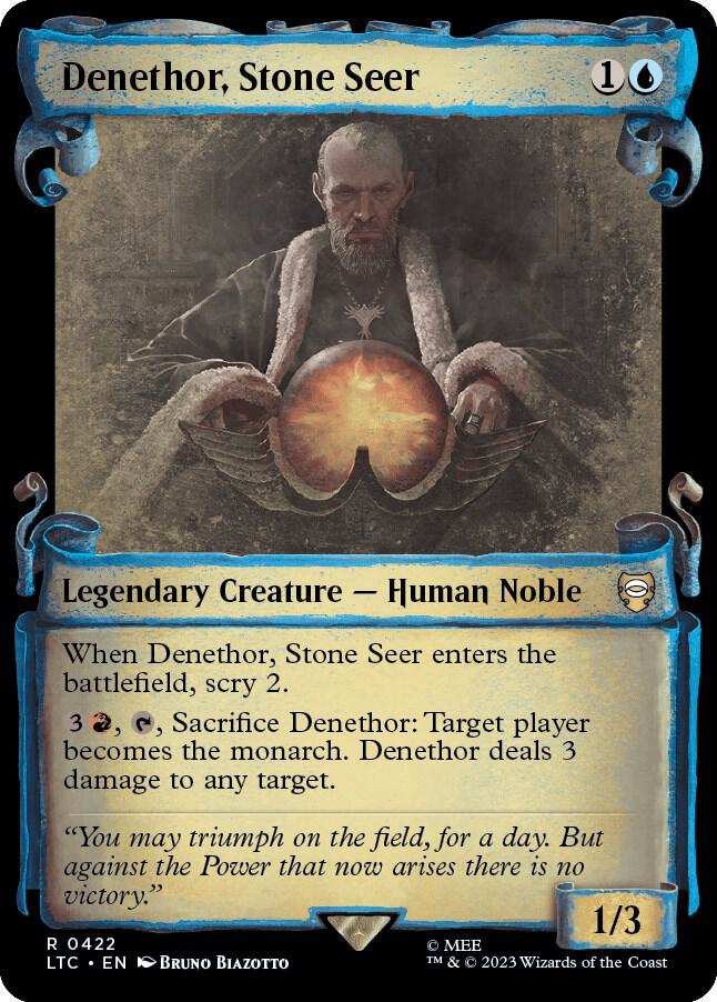 Denethor, Stone Seer - 422 - rare