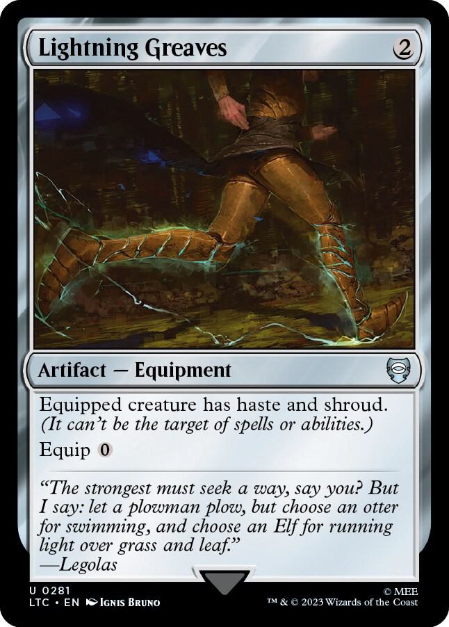 Lightning Greaves - 281 - uncommon