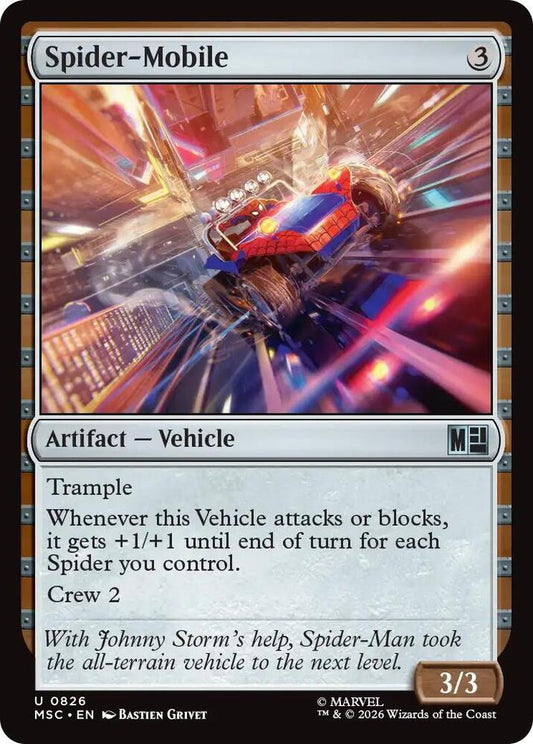 Spider-Mobile - 826 - uncommon