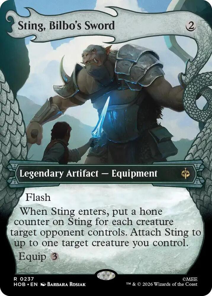 Sting, Bilbo's Sword - 237 - rare