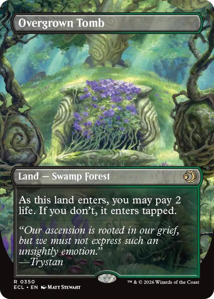 Overgrown Tomb // Overgrown Tomb - 350 - rare