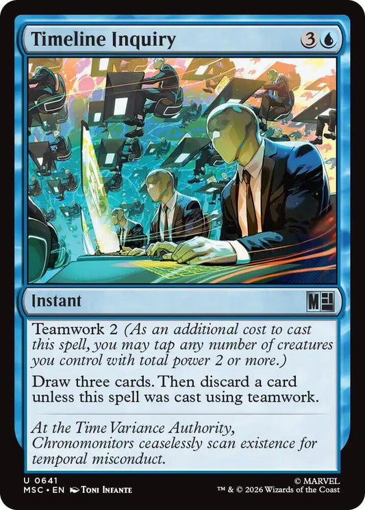 Timeline Inquiry - 641 - uncommon