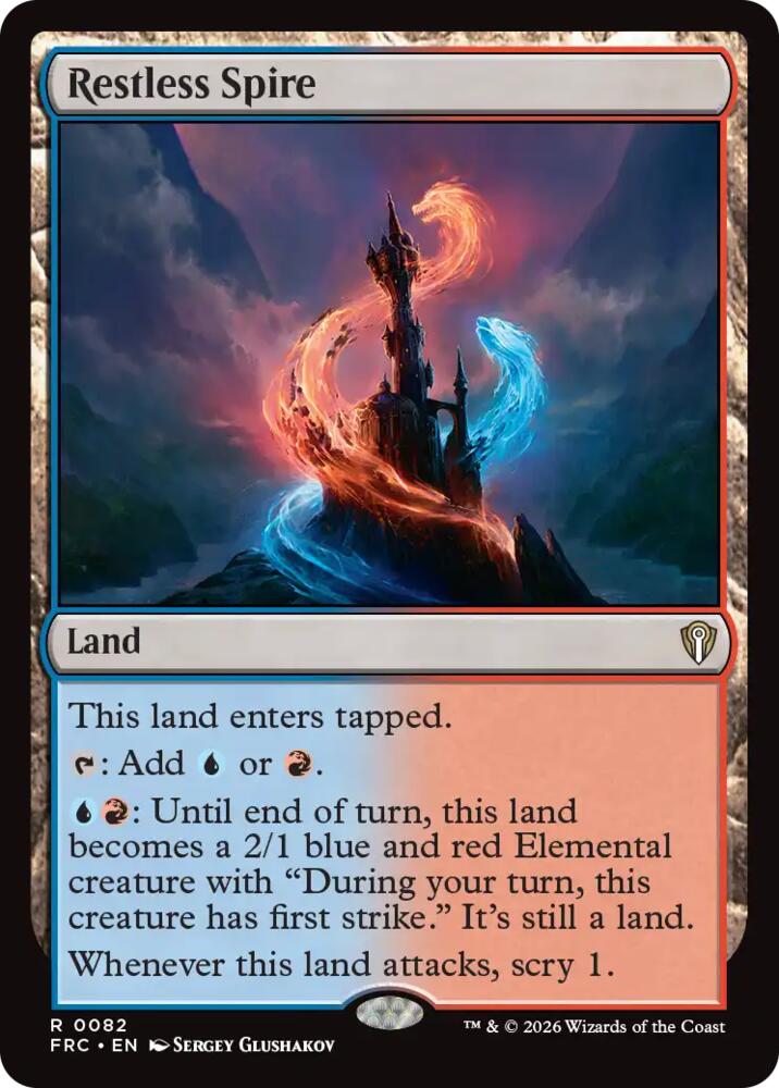 Restless Spire - 82 - rare