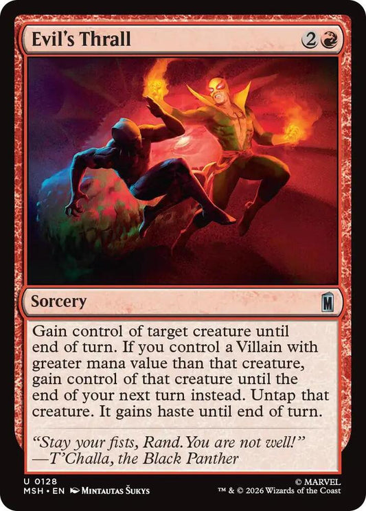 Evil's Thrall - 128 - uncommon