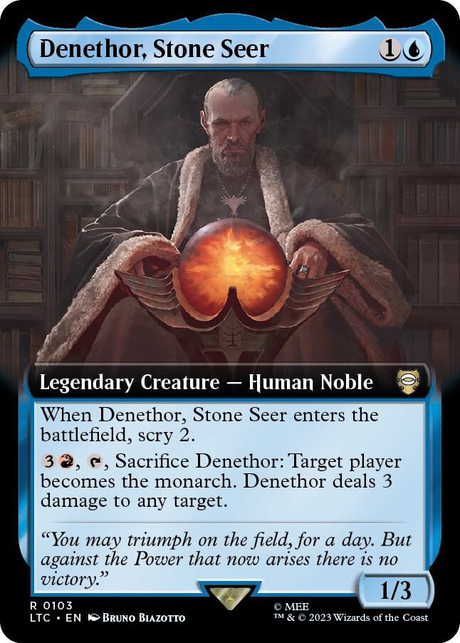 Denethor, Stone Seer - 103 - rare