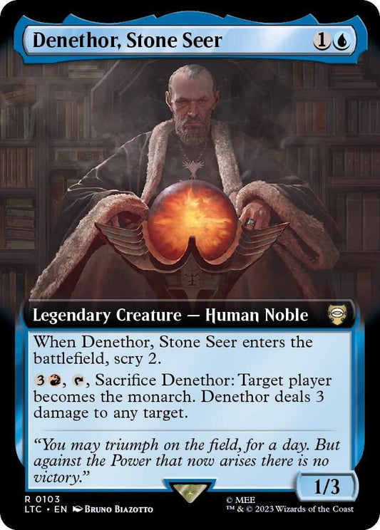Denethor, Stone Seer - 103 - rare