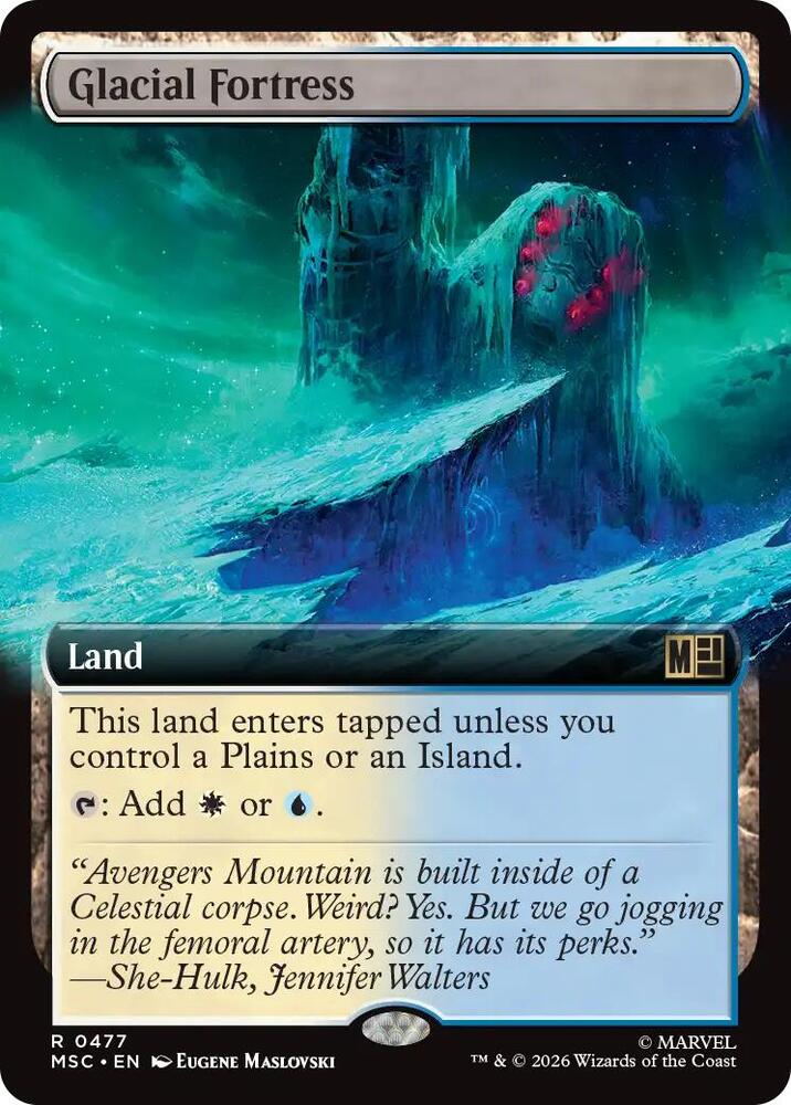 Glacial Fortress - 477 - rare