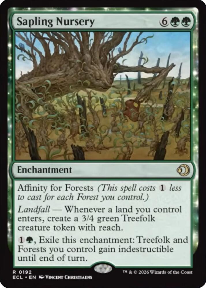 Sapling Nursery - 192 - rare