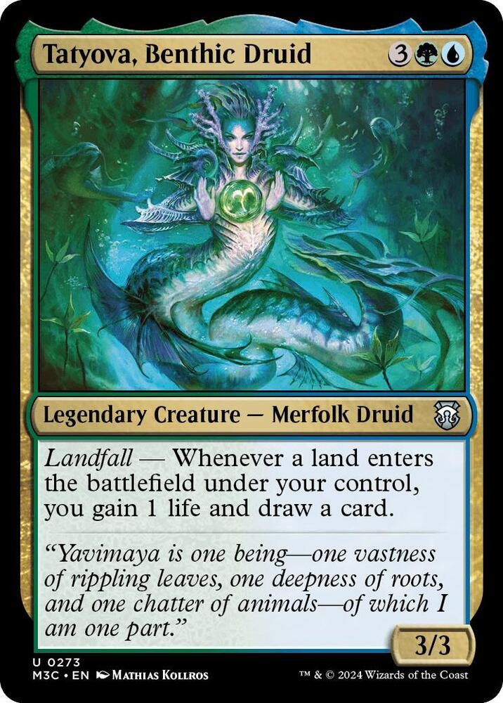 Tatyova, Benthic Druid - 273 - uncommon