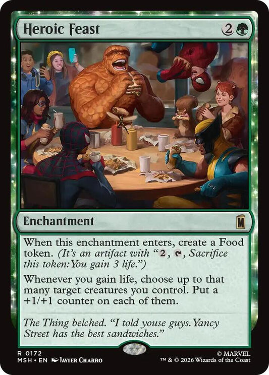 Heroic Feast - 172 - rare