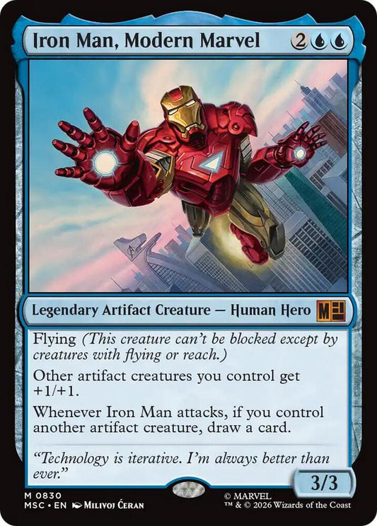 Iron Man, Modern Marvel - 830 - mythic