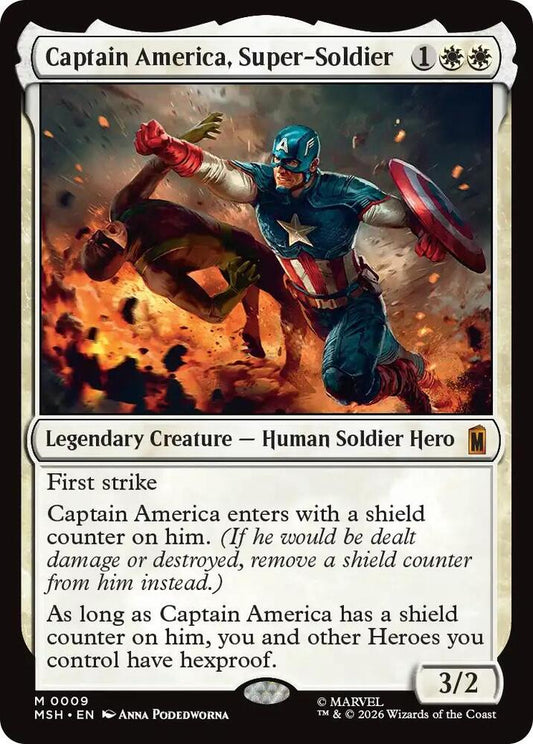 Captain America, Super-Soldier - 9 - mythic