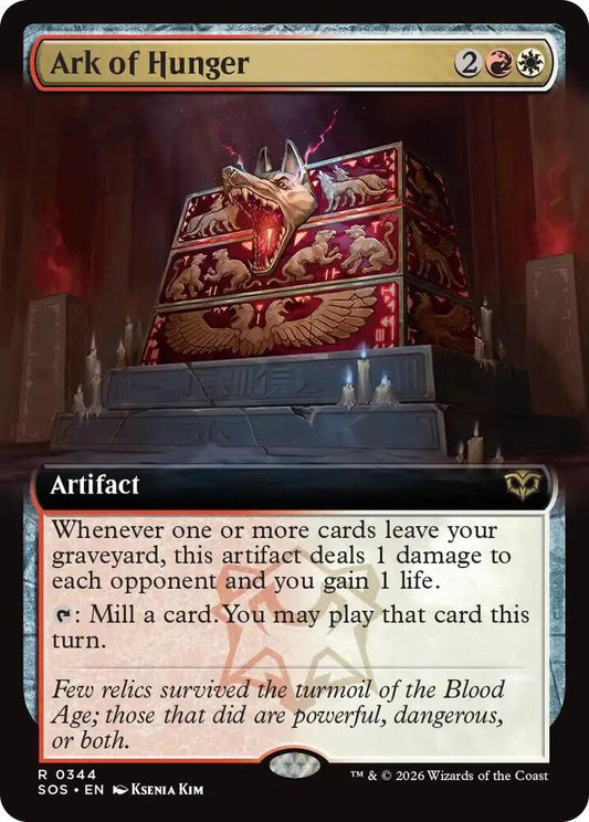 Ark of Hunger - 344 - rare