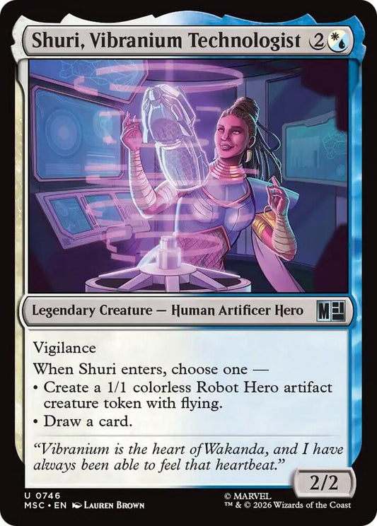 Shuri, Vibranium Technologist - 746 - uncommon