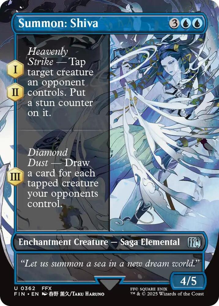 Summon: Shiva - 362 - uncommon