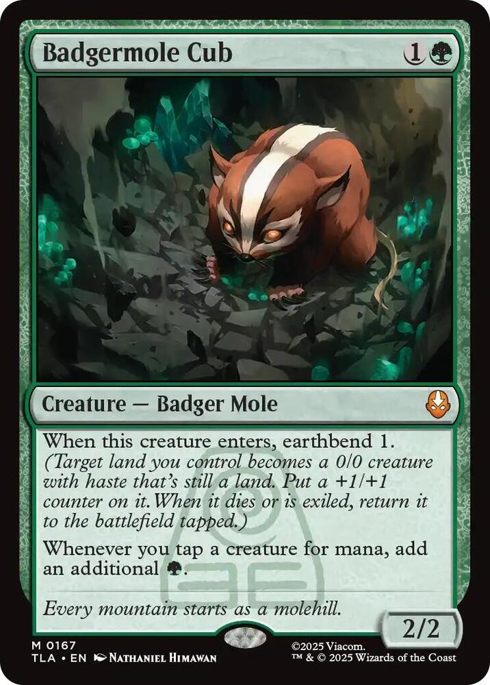 Badgermole Cub - 167 - mythic