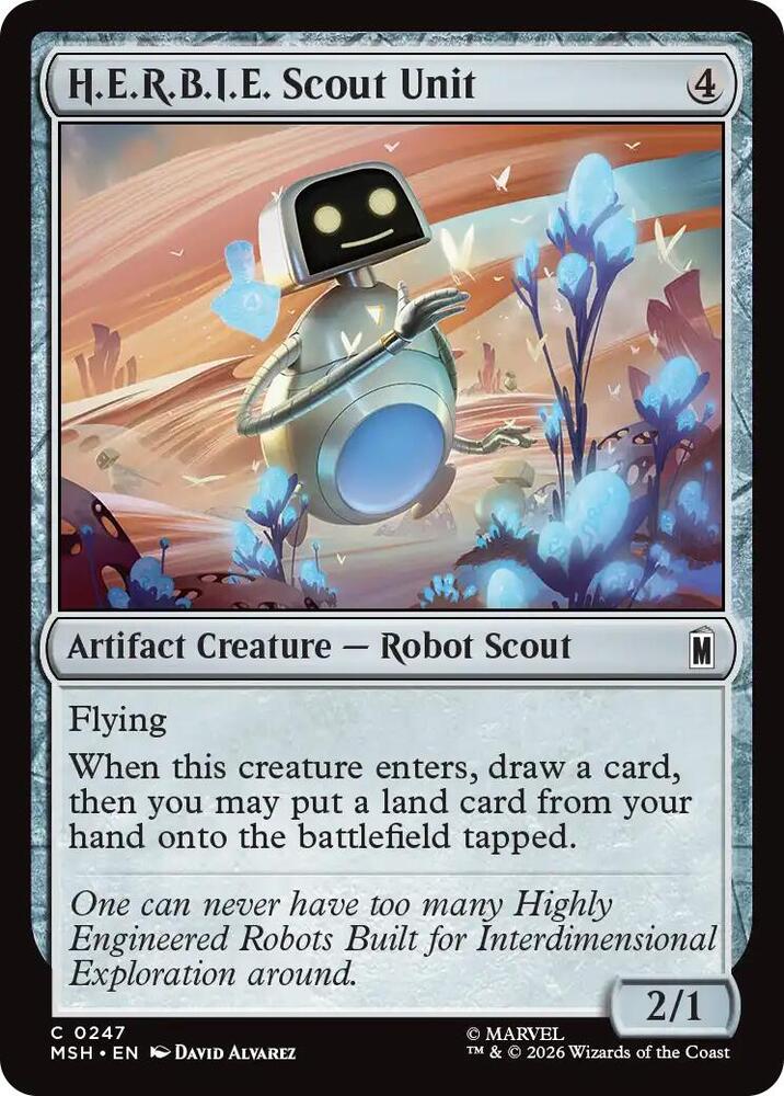 H.E.R.B.I.E. Scout Unit - 247 - common
