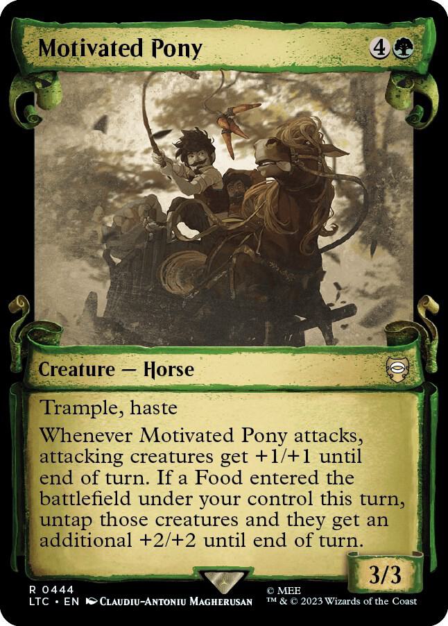 Motivated Pony - 444 - rare
