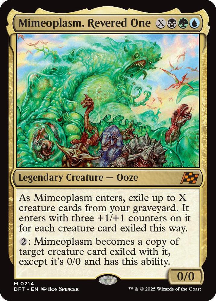 Mimeoplasm, Revered One - 214 - mythic