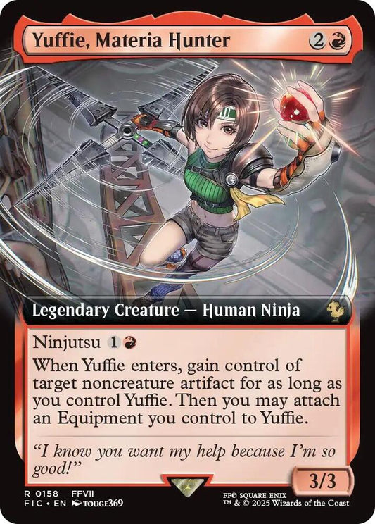 Yuffie, Materia Hunter - 158 - rare