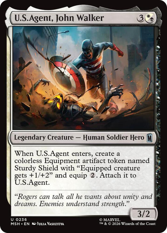 U.S.Agent, John Walker - 236 - uncommon