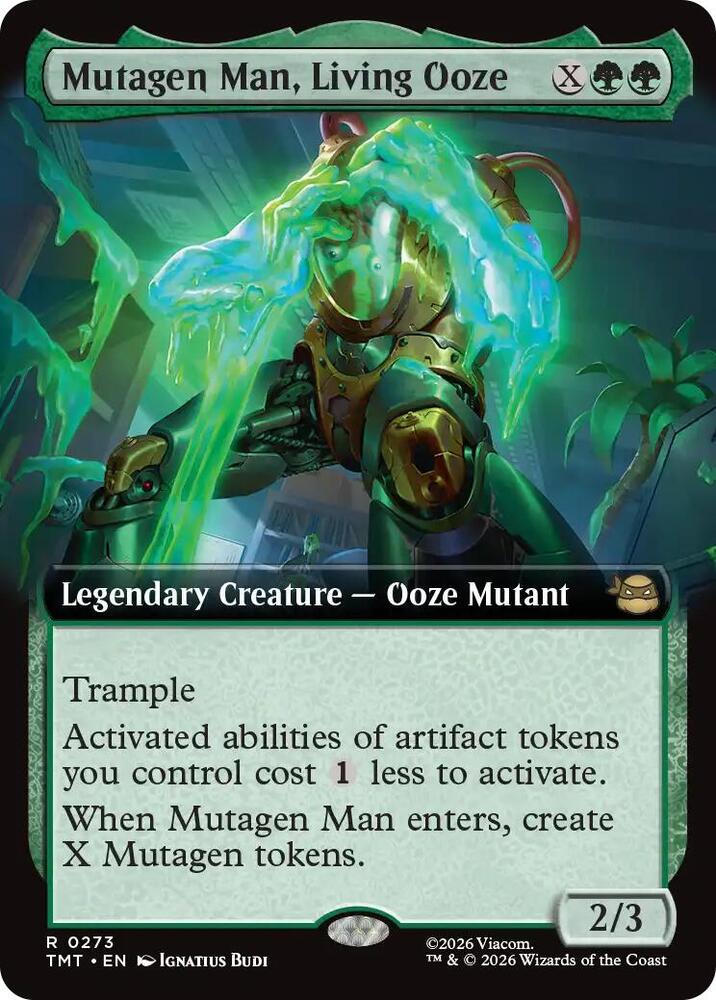 Mutagen Man, Living Ooze - 273 - rare