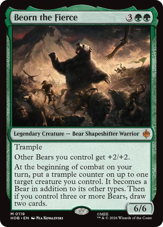 Beorn the Fierce - 119 - mythic